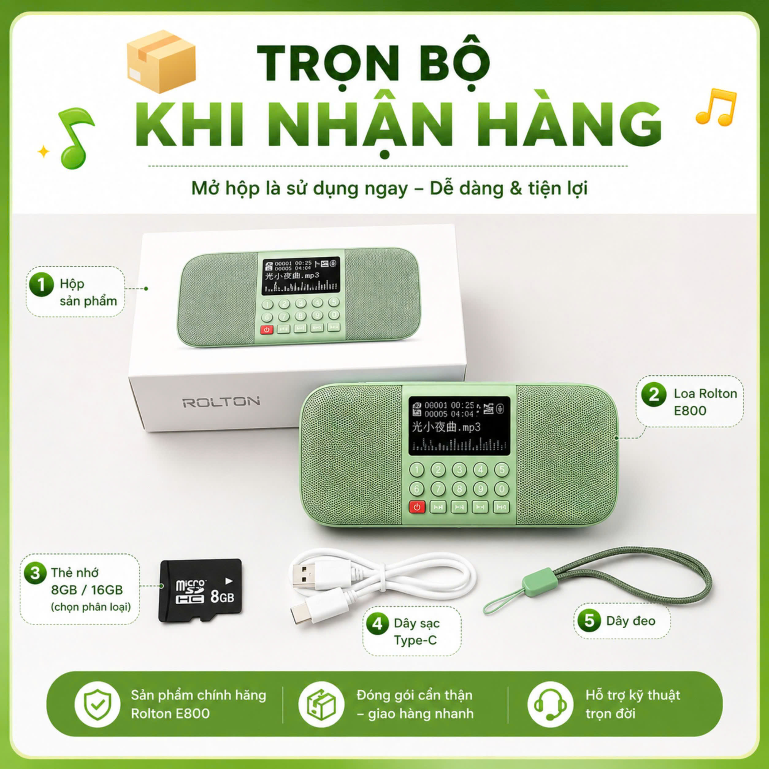 Loa Bluetooth mini  E800