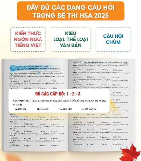 HSA - Luyện Thi Đánh Giá Năng Lực Theo Cấu Trúc Đề Của Đại Học Quốc Gia Hà Nội - Tổng Ôn Phần Ngôn Ngữ - Văn Học