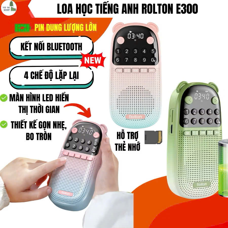 LOA HỌC TIẾNG ANH ROLTON E300