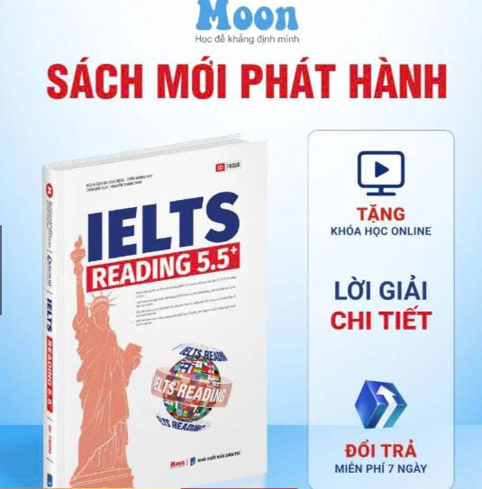 Sách Luyện thi IELTS Reading 5.5+