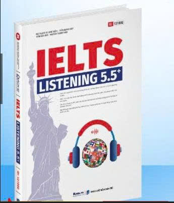 Sách Luyện thi IELTS Listening 5.5+