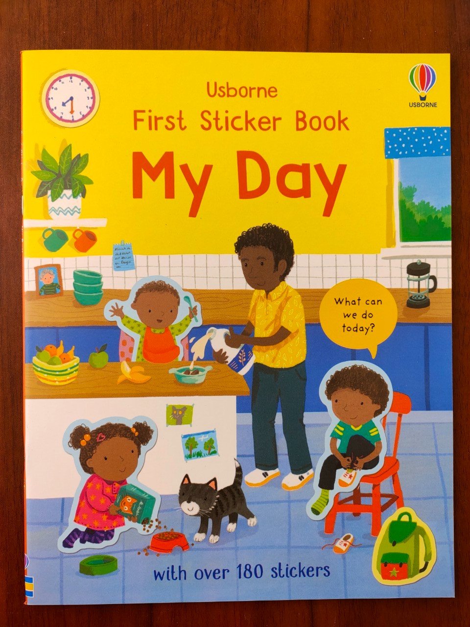 Sách Dính Dán - Usbonre Sticker Book - My Day