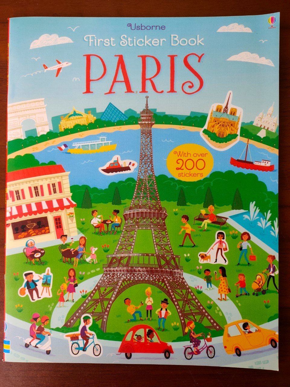 Sách Dính Dán - Usbonre Sticker Book - Paris