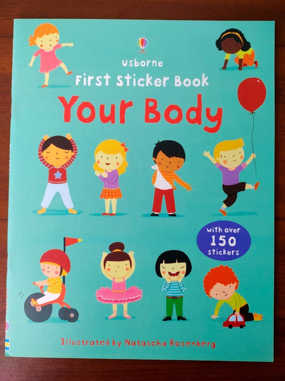 Sách Dính Dán - Usbonre Sticker Book - Your Body