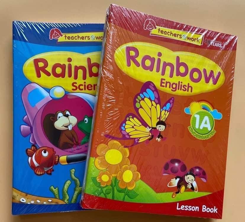 Rainbow math, science, english (Sách nhập) - 24 books