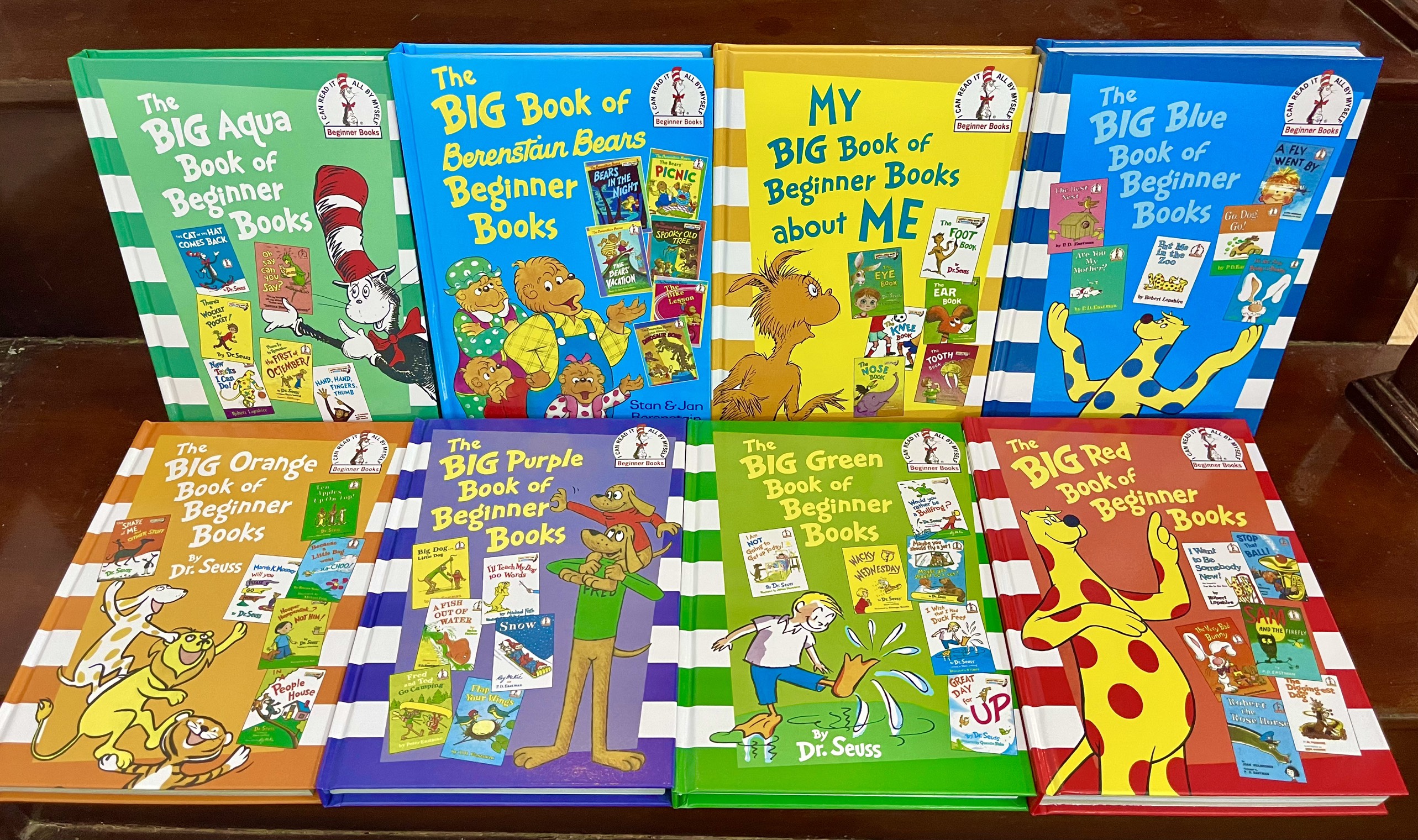 Dr seuss - The Big Book of Beginner Books (Sách nhập)  - 8 quyển bìa cứng