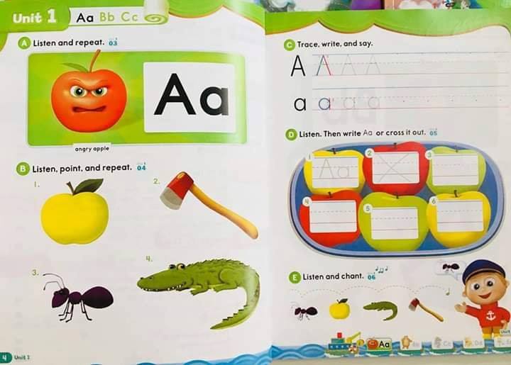 Oxford phonics world level 1-5 (Sách nhập) - 10 quyển + File M3 + Video