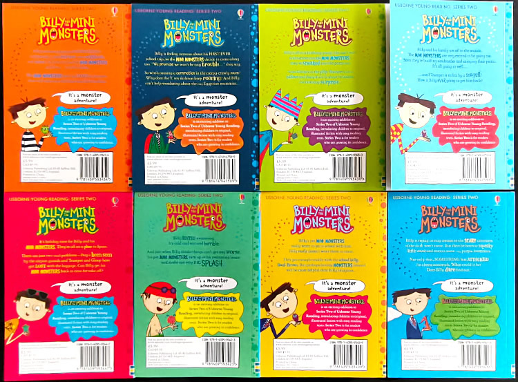 Billy And The Mini Monster (Sách nhập) - 15 quyển + File Mp3