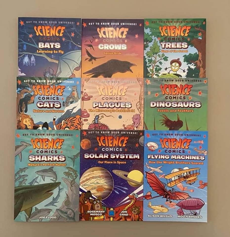 Science Comics (Sách nhập) - Full bộ 30 quyển mới nhất