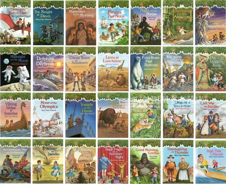 Magic tree house Phần 1 (Sách nhập) - 40 quyển mới nhất + File Mp3