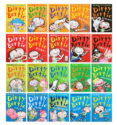 Dirty Bertie (Sách nhập) - 20 quyển