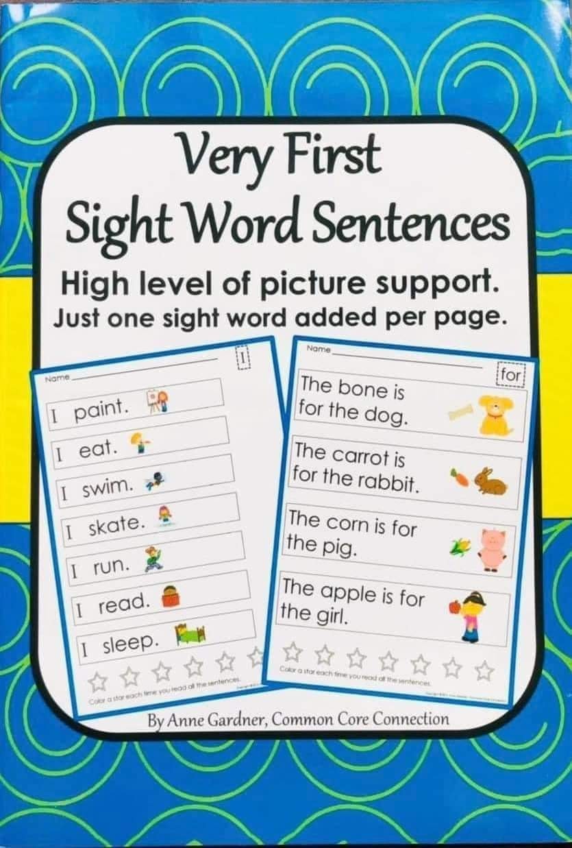 Sight word - Bộ 4q + 2q có file MP3