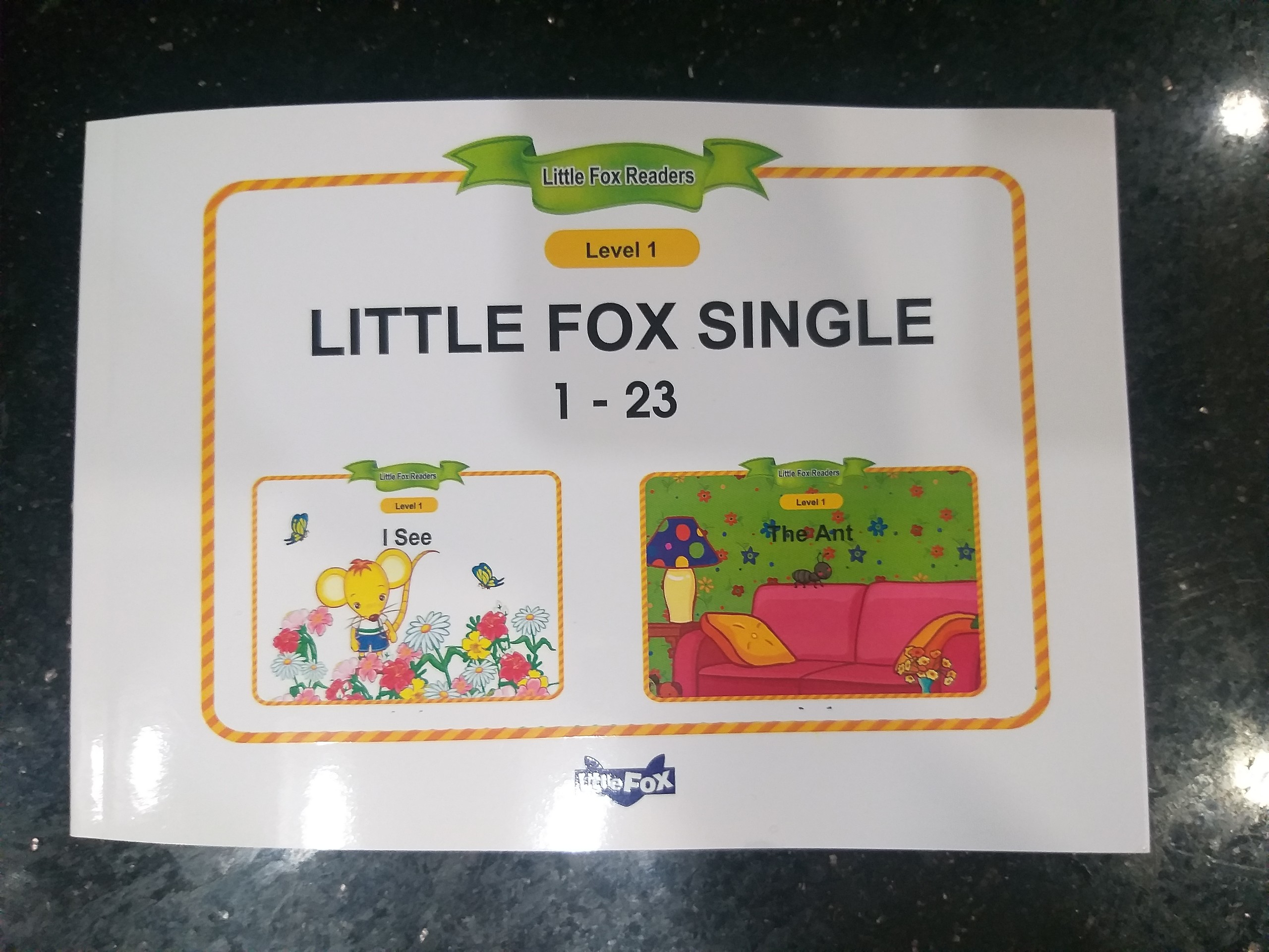 Little fox Level 1 - Single stories - Trọn bộ 3 quyển + File MP3