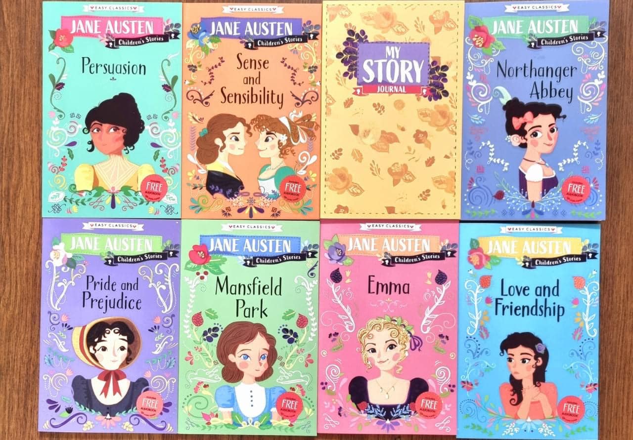 The Complete Jane Austen Children’S Stories (Sách nhập) - 8 quyển