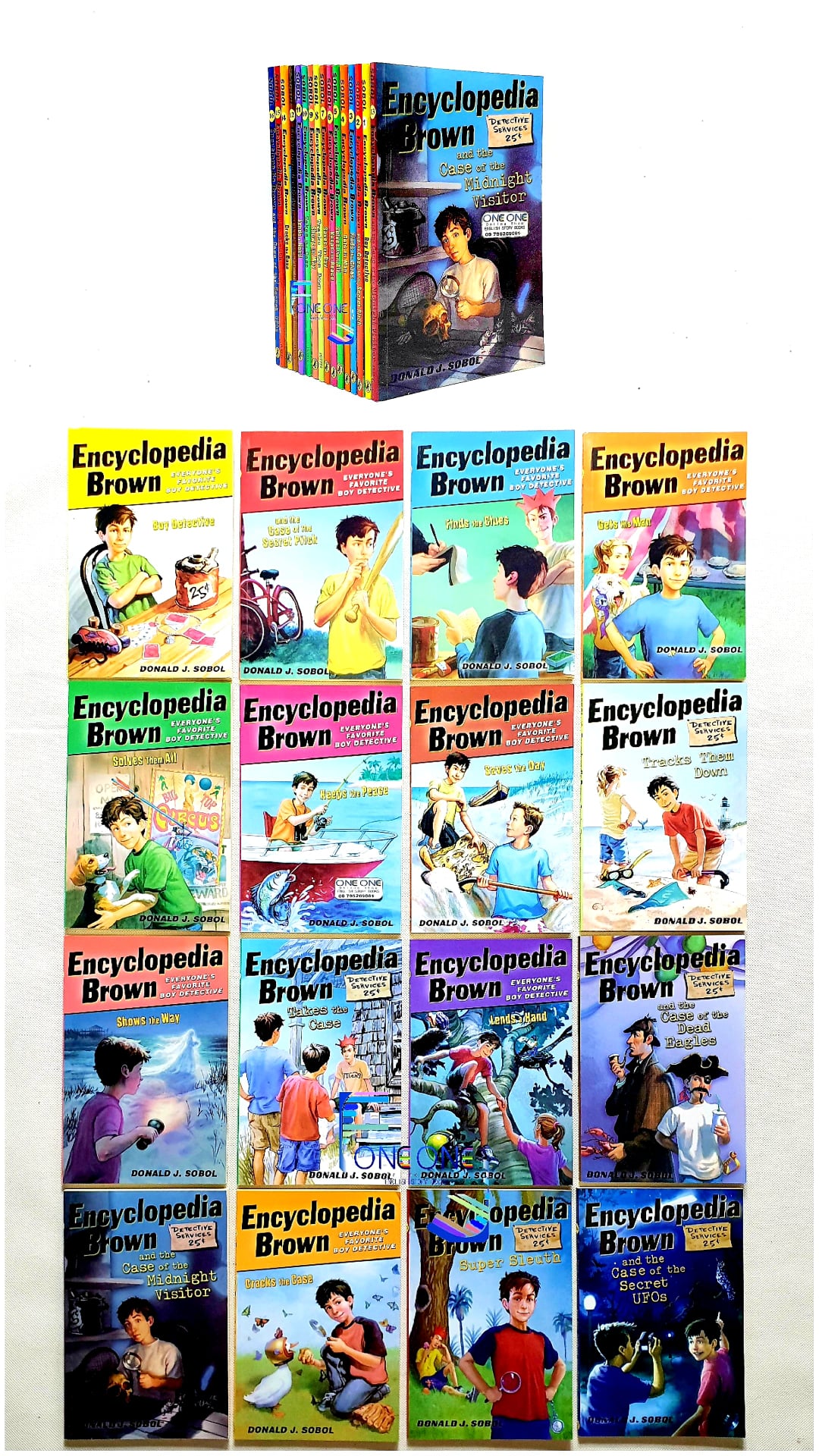 Encyclopedia Brown (Sách nhập) - 14 quyển
