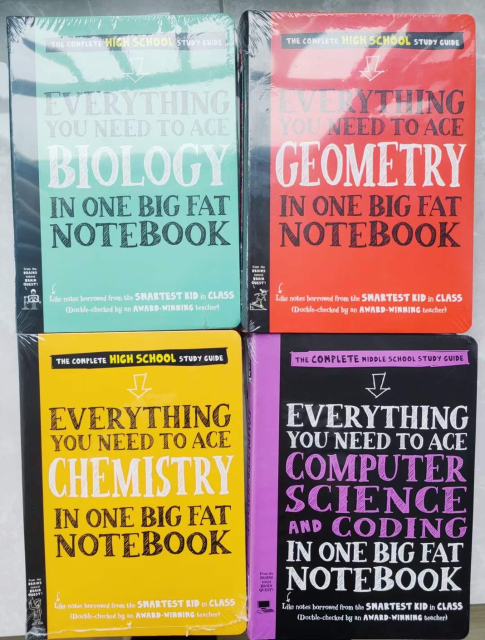 Everything You Need To Ace Math In One Big Fat Notebook (Sách nhập) - 7 quyển mới nhất