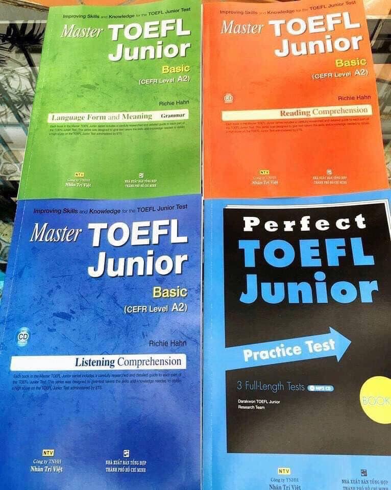 TOEFL Junior - Trọn bộ 12 quyển  File Mp3