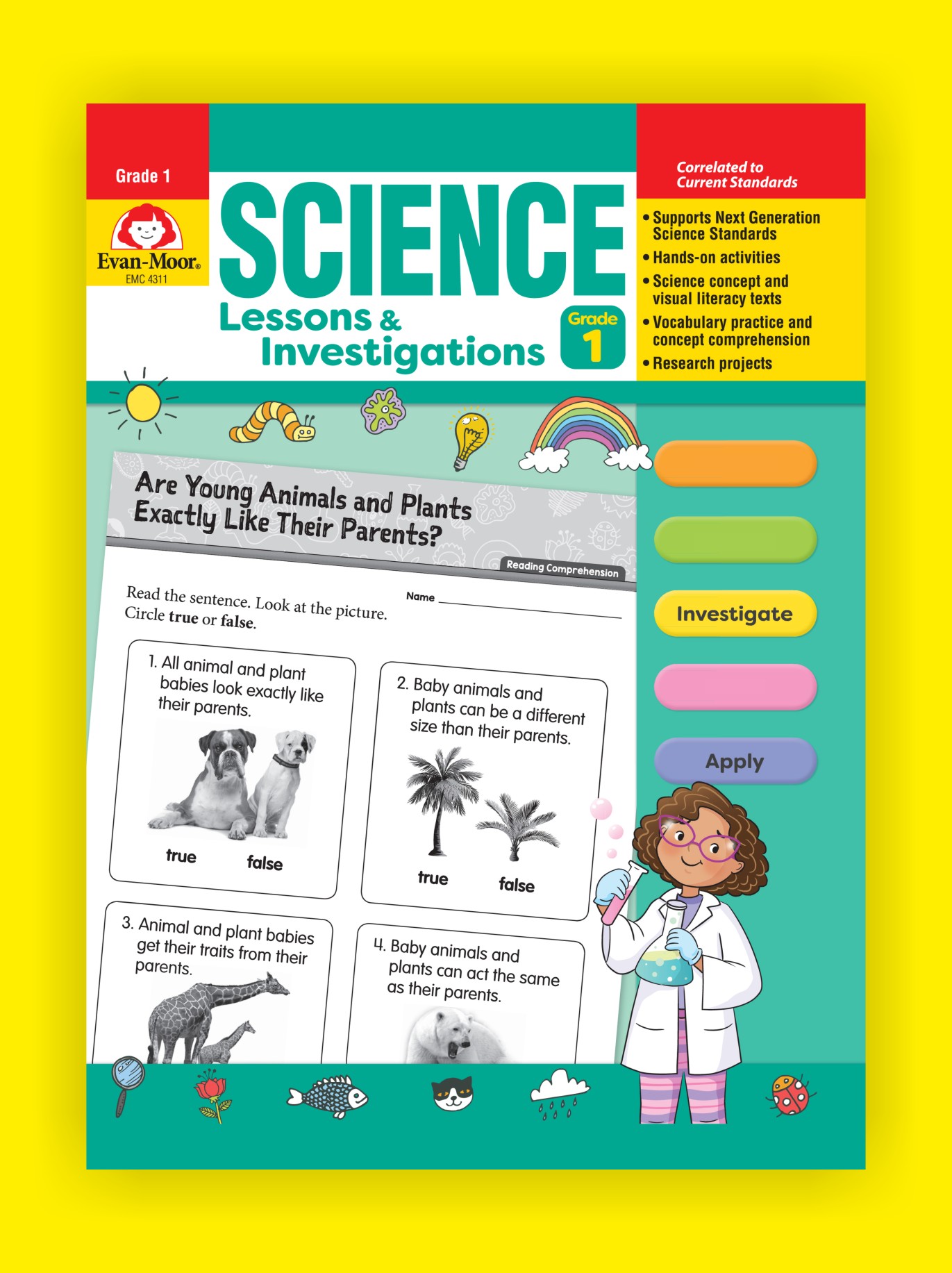 SCIENCE: Lessons & Investigations – Grade 1-6 - Bộ 6 quyển