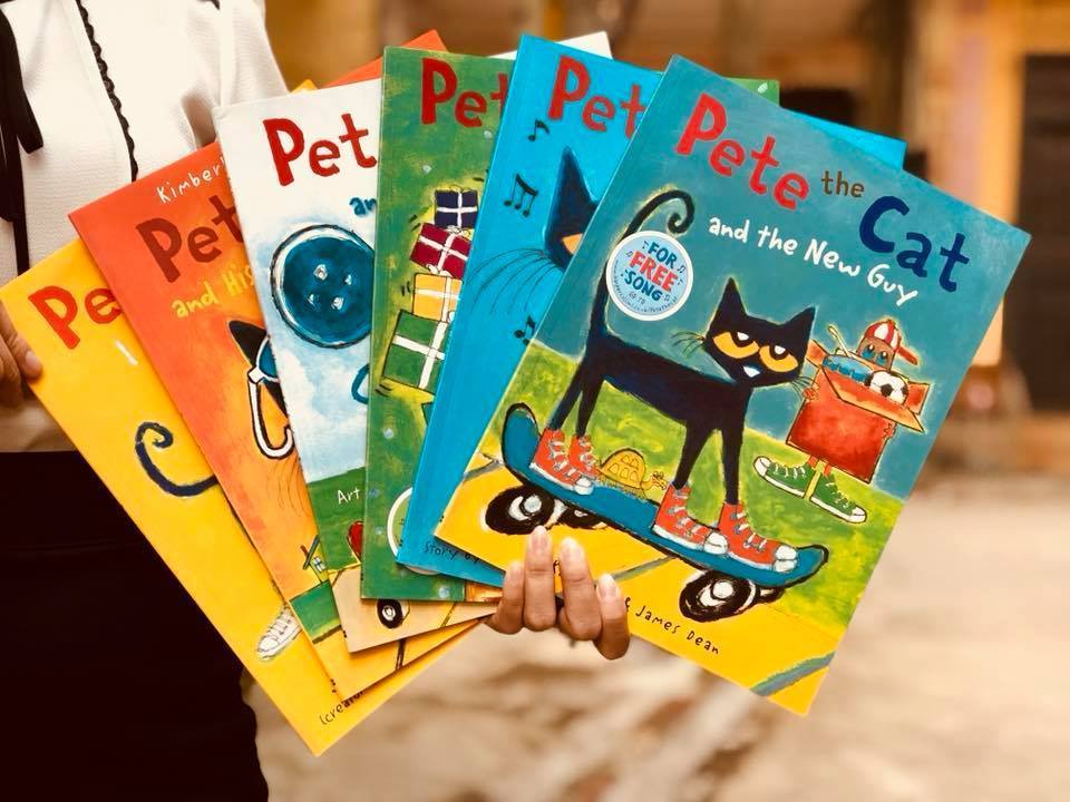 Pete the cat (Sách nhập) 6 quyển