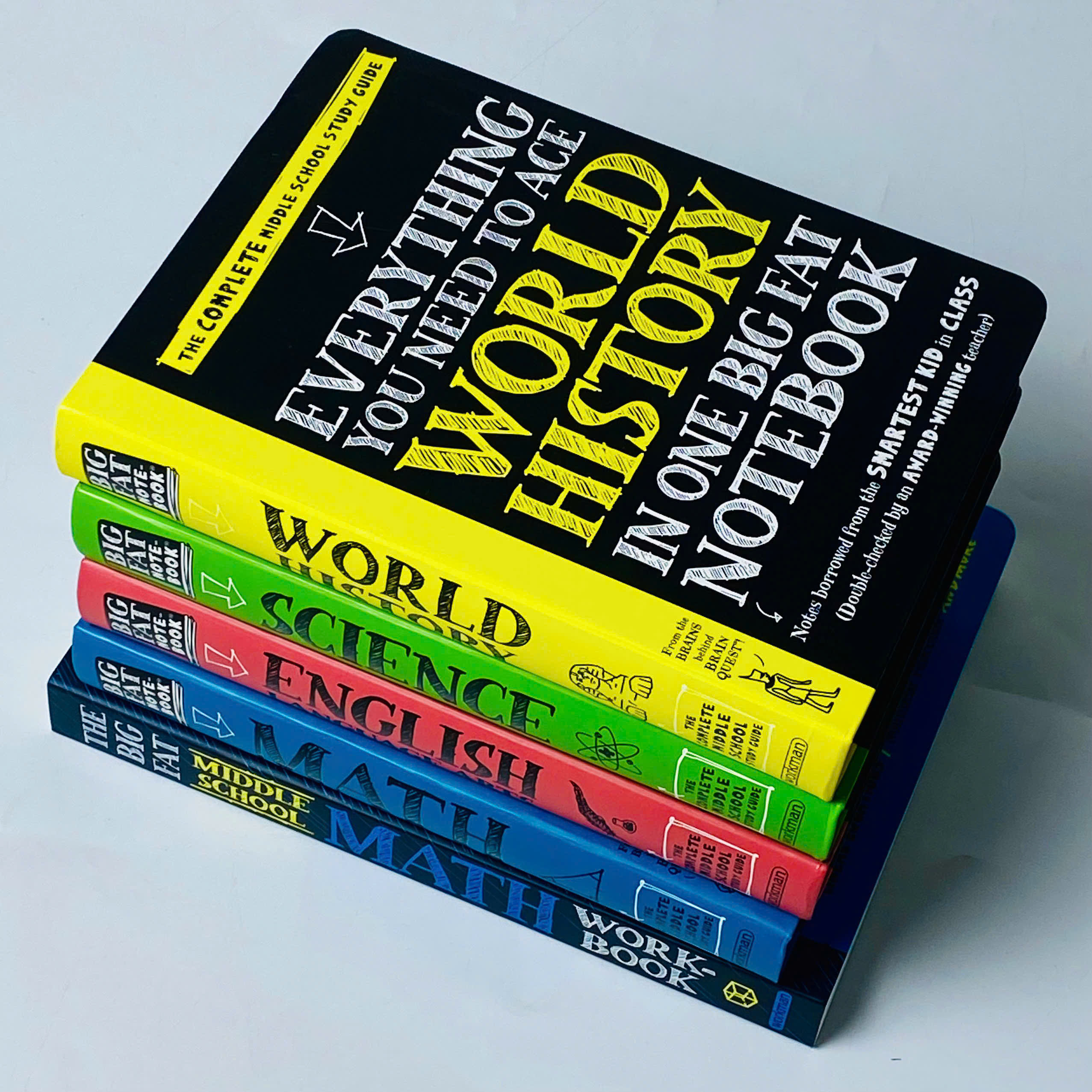 Everything You Need To Ace Math In One Big Fat Notebook (Sách nhập) - 5 quyển mới nhất
