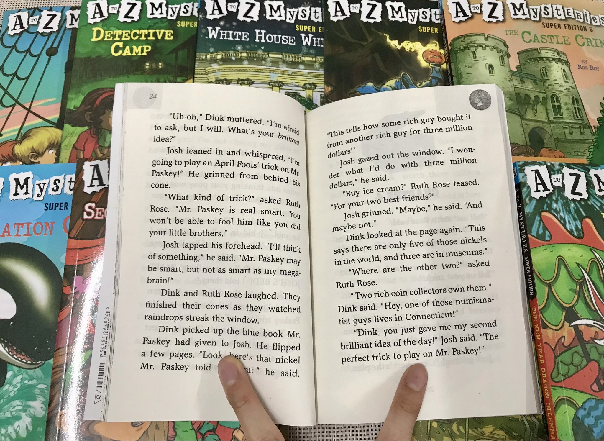 A to Z Mysteries Super Edition (Sách nhập) - Trọn bộ 14 quyển