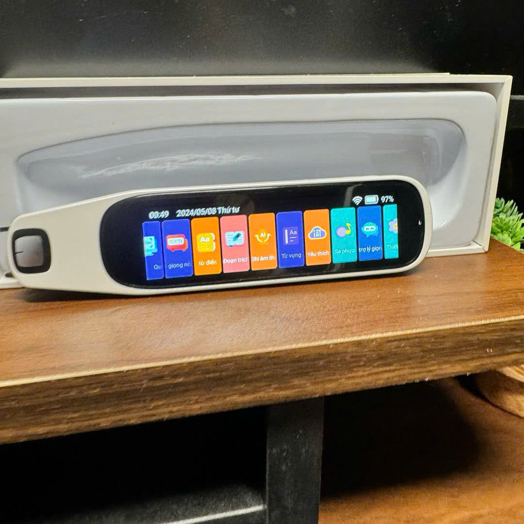 Translation Pen - Bút scan dịch đa ngôn ngữ điện tử cầm tay màn hình LCD (Full box, đầy đủ phụ kiện)