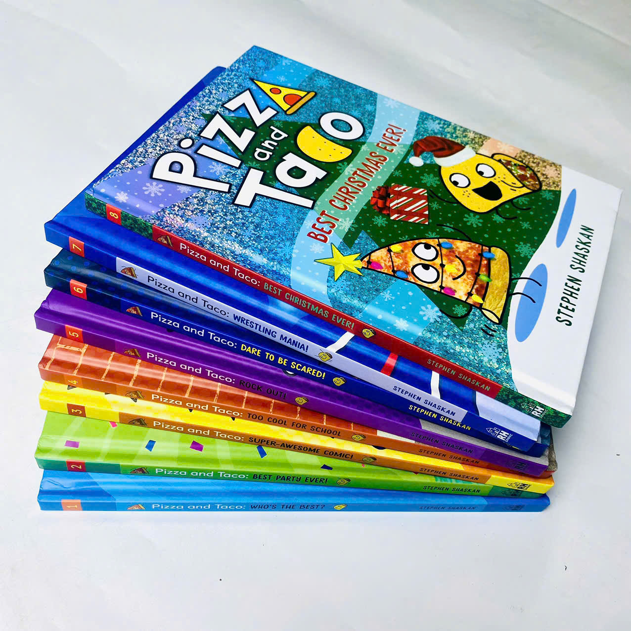 🎉 PIZZA & TACO – Bộ truyện cười “ngon mắt, vui miệng”, giúp bé mê đọc tiếng Anh! 🍕🌮