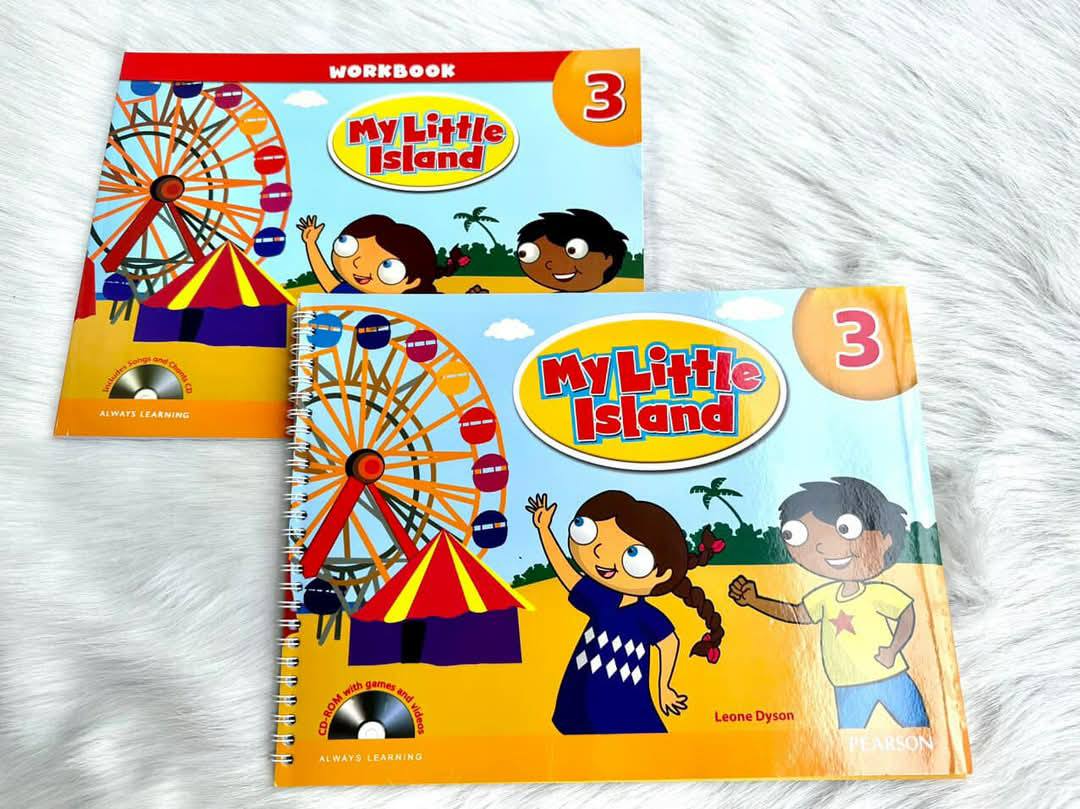 My Little Island - Là bộ sách Tiếng Anh được biên soạn theo những kiến thức phù hợp với trẻ trong độ tuổi mầm non.