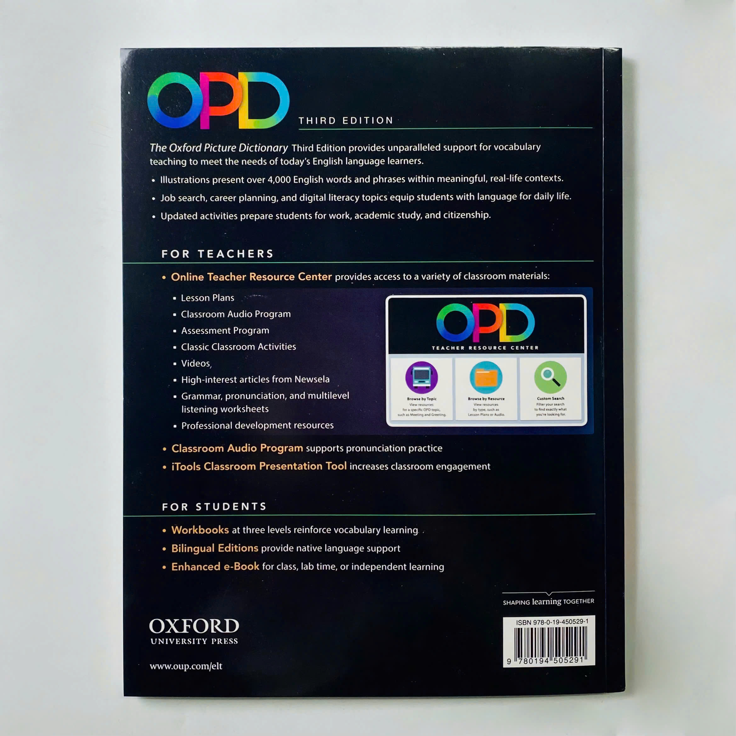 Oxford Picture Dictionary - Cuốn từ điển tranh tiếng Anh “bất bại” cho mọi trình độ