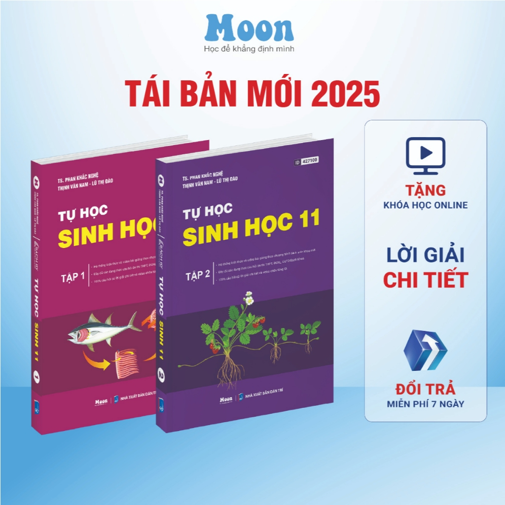 Tự học Sinh học lớp 11 Tập 2