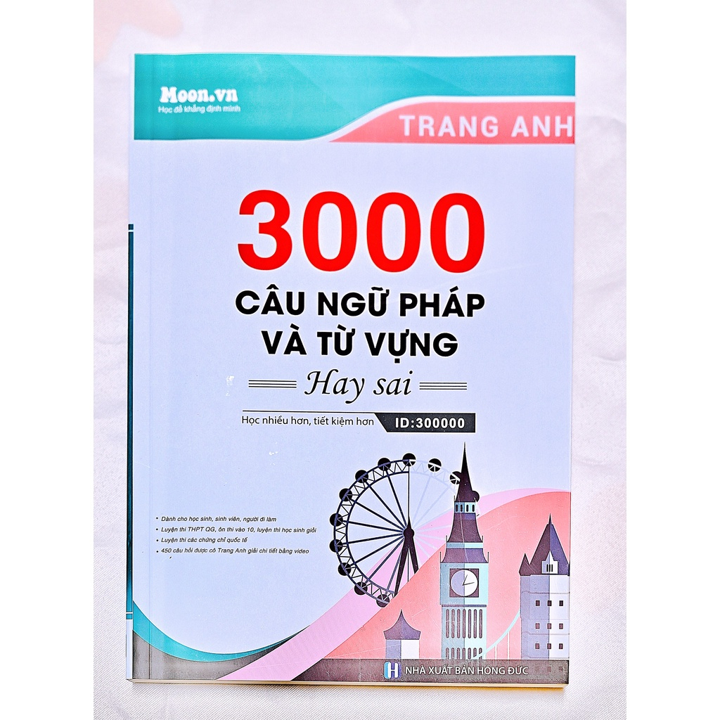 3000 câu Ngữ pháp và Từ vựng hay sai