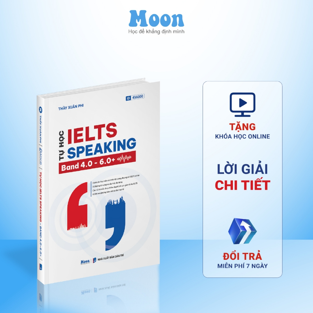 Tự học IELTS Speaking - Band 4.0 - 6.0+