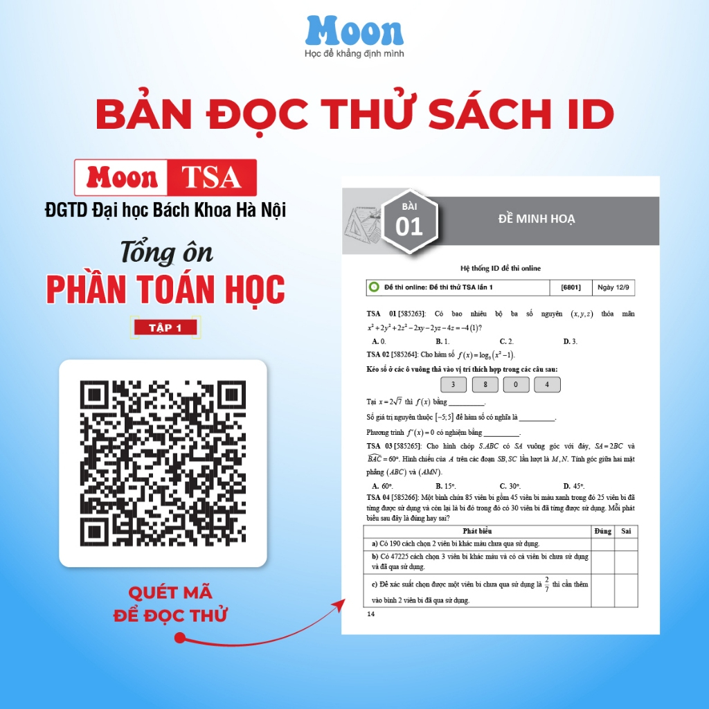 TSA - Tổng Ôn Tư Duy Toán Học - Tập 2