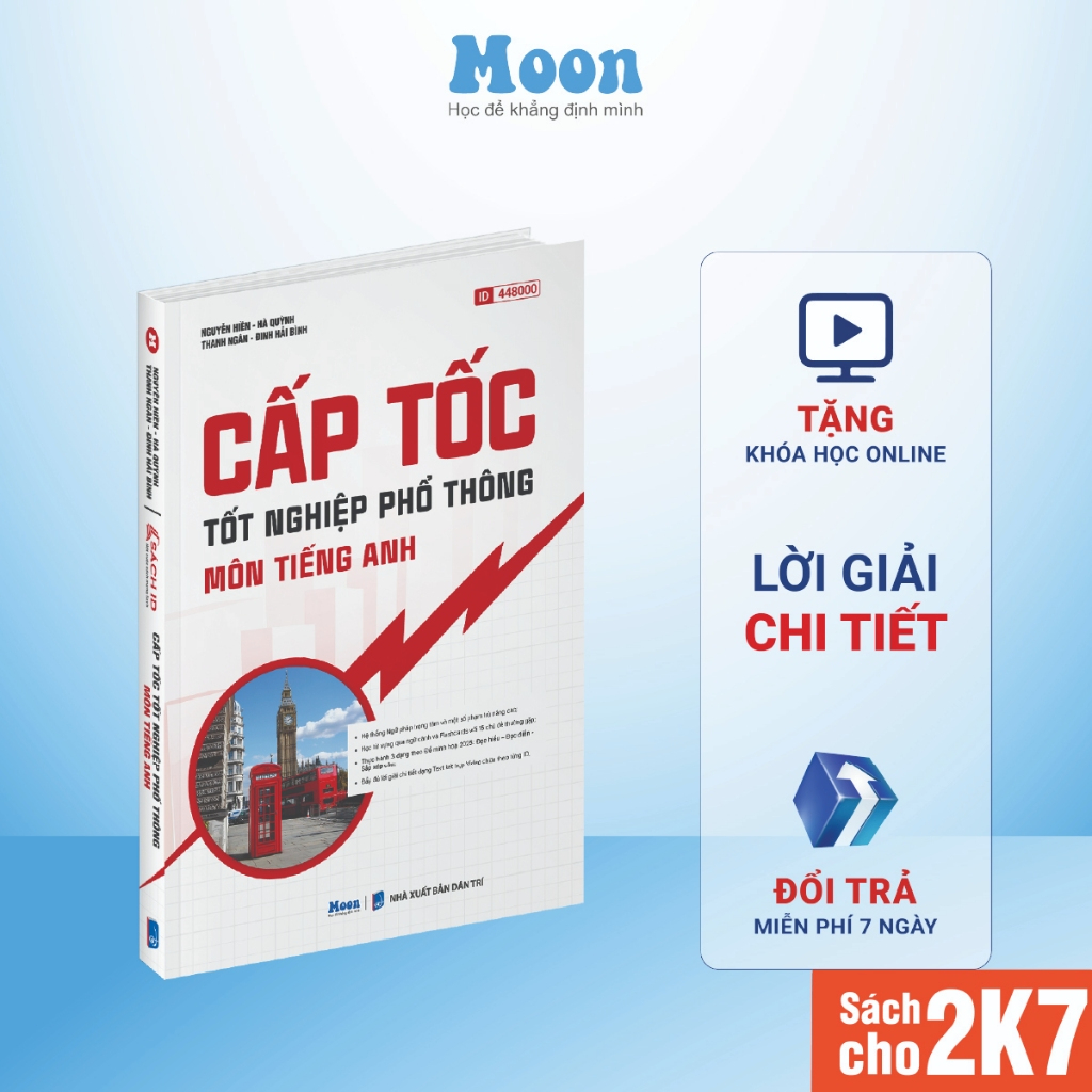 Cấp Tốc TNPT Môn Tiếng Anh