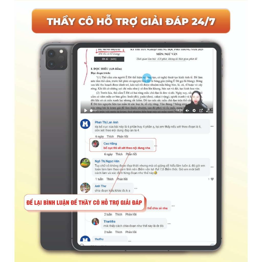 Cấp Tốc TNPT Môn Ngữ Văn