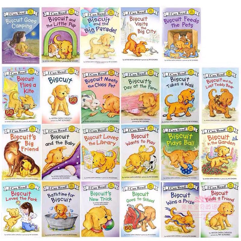 Biscuit i can read (Sách nhập) - 28 quyển mới nhất + File Mp3