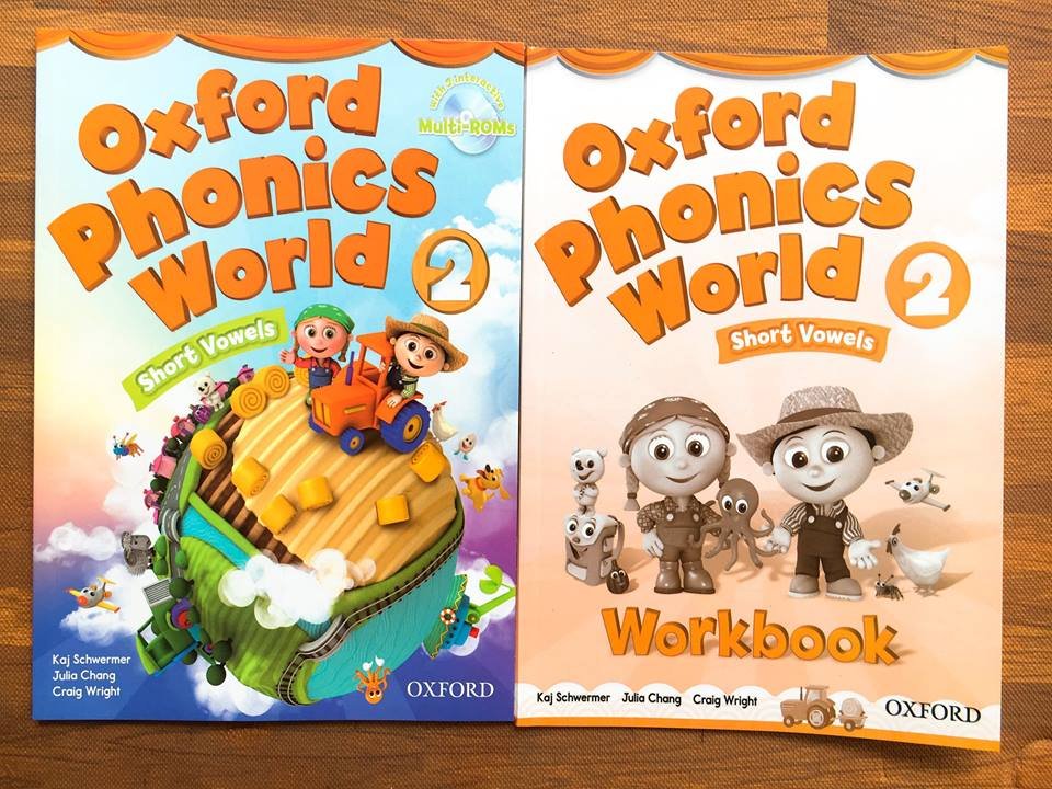 Oxford phonics world - Bán lẻ 2 quyển