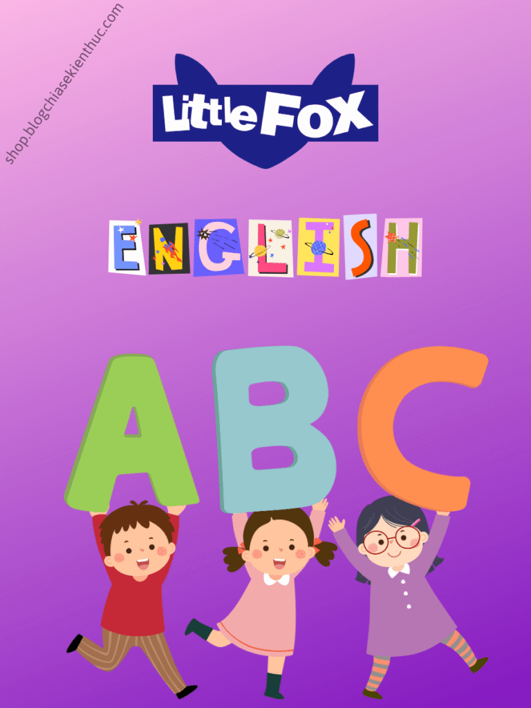 Phần mềm Littele Fox  – Gói  1 tháng - Để trẻ học tiếng anh tự nhiên như hơi thở