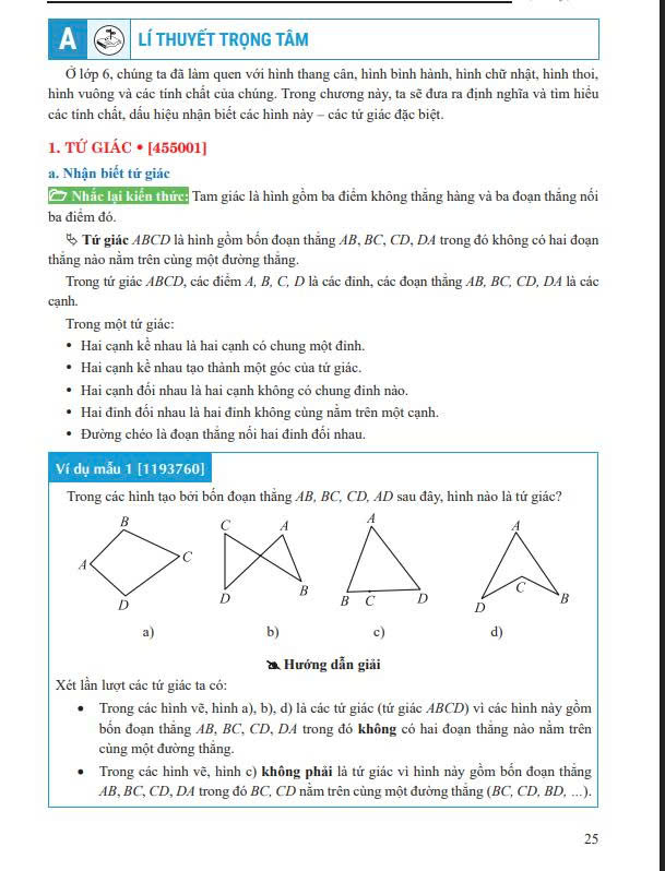 Tự học Toán 8 - Tập 1 + Tập 2