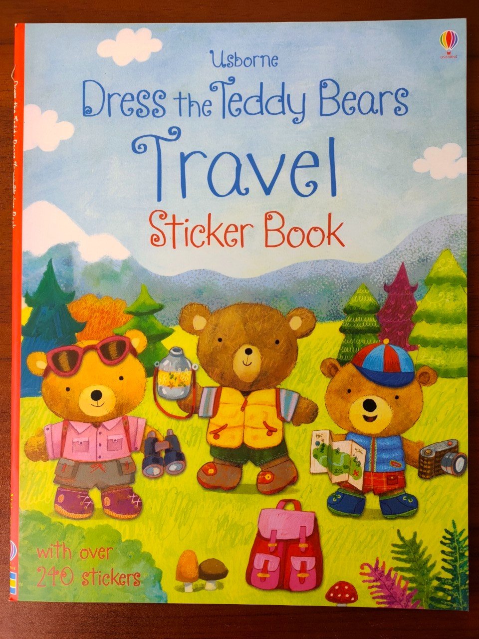 Sách Dính Dán - Usbonre Sticker Book - Travel