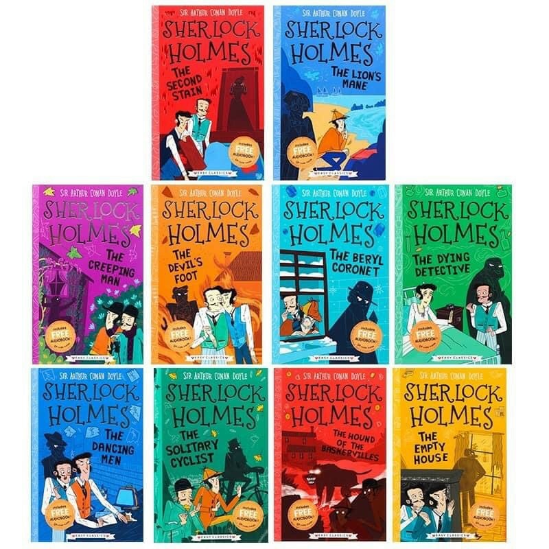 Sherlock holmes Phần 3 (Sách nhập) - 10 quyển