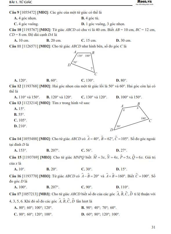 Tự học Toán 8 - Tập 2