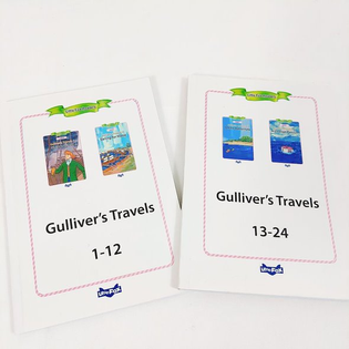 Little fox Level 5 - Guliver's Travel (2 quyển) (kèm file nghe và video)