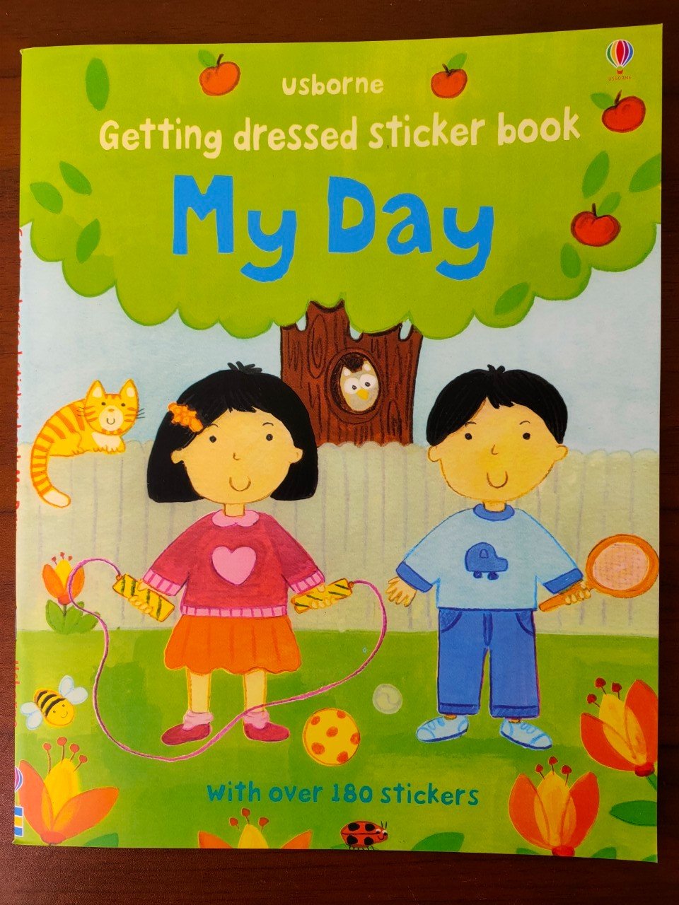 Sách Dính Dán - Usbonre Sticker Book - My Day