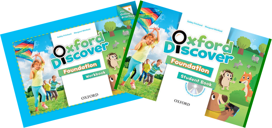 Oxford Discover - Foundation - Phiên bản 1 (Trọn bộ 2 quyển + File nghe Mp3)