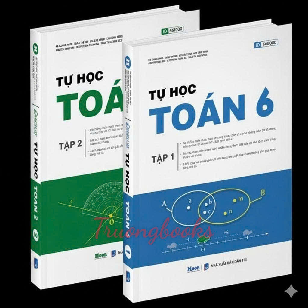 Tự Học Toán 6 Tập 1 + Tập 2