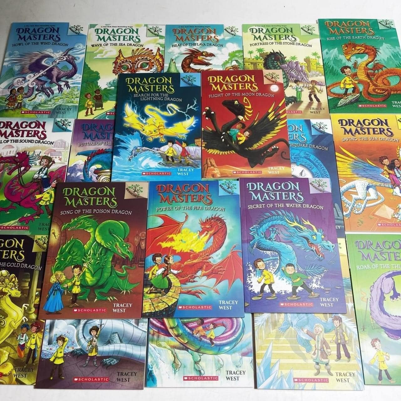 Dragon Masters (Sách nhập) - 27 quyển + File Mp3