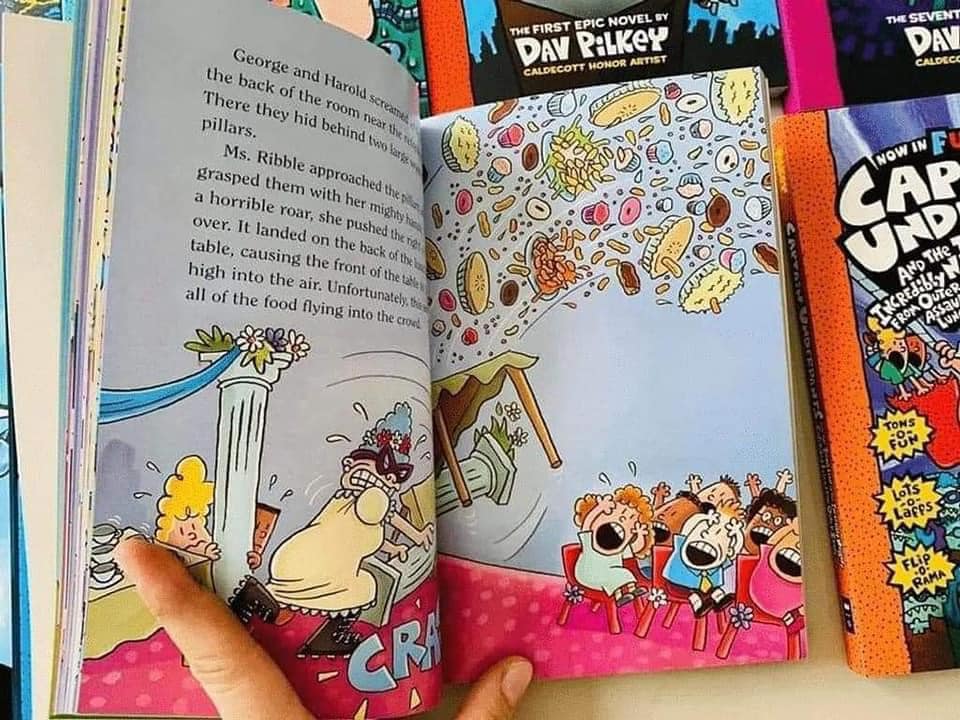 Captain underpants (Sách nhập) - 12 quyển màu