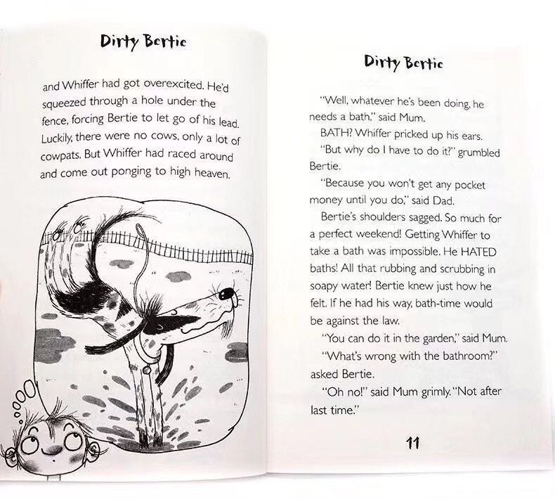 Dirty Bertie (Sách nhập) - 20 quyển