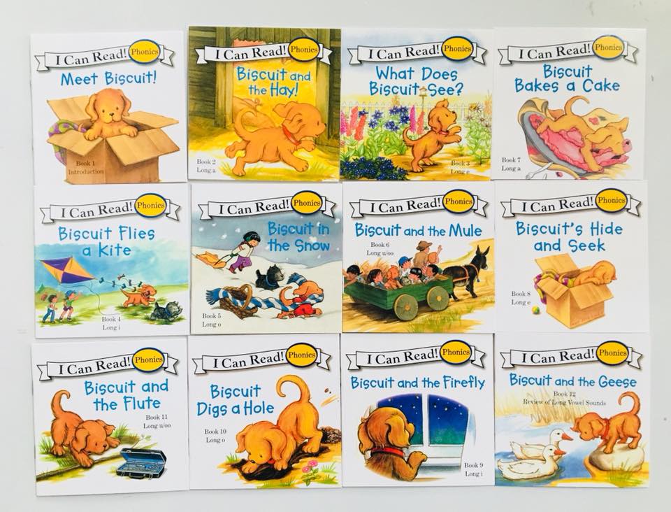 I can read Biscuit (phonics) - Biscuit mini - Bộ 24q + File Mp3